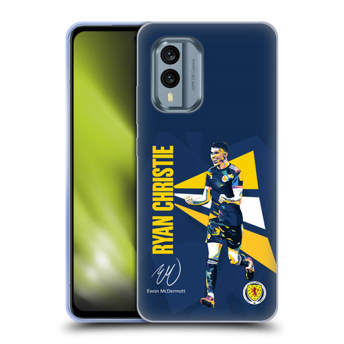 Scotland National Football Team Players Ryan Christie Soft Gel Case for Nokia X30