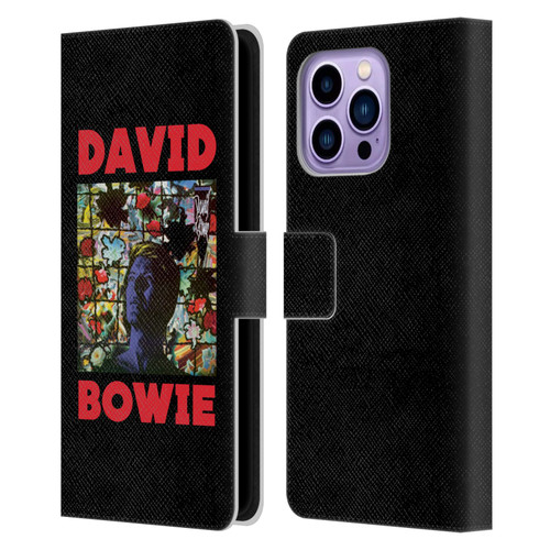 David Bowie Album Art Tonight Leather Book Wallet Case Cover For Apple iPhone 14 Pro Max