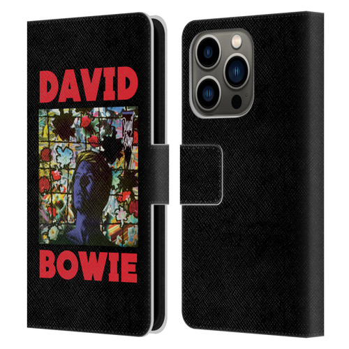 David Bowie Album Art Tonight Leather Book Wallet Case Cover For Apple iPhone 14 Pro