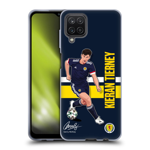 Scotland National Football Team Players Kieran Tierney Soft Gel Case for Samsung Galaxy A12 (2020)