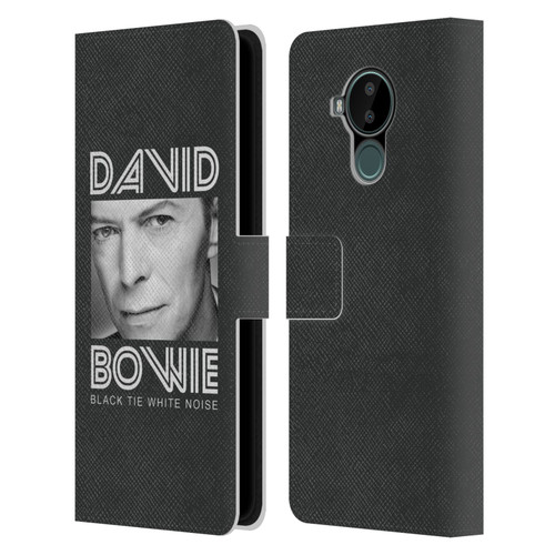 David Bowie Album Art Black Tie Leather Book Wallet Case Cover For Nokia C30
