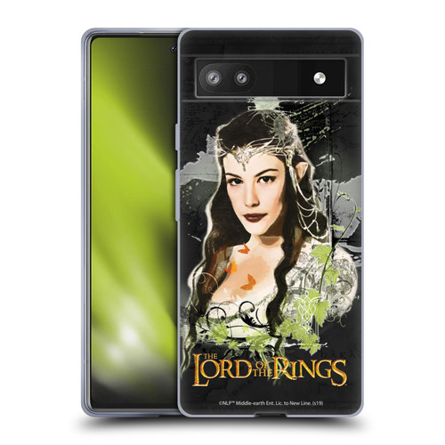 The Lord Of The Rings The Fellowship Of The Ring Character Art Arwen Soft Gel Case for Google Pixel 6a