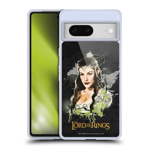 The Lord Of The Rings The Fellowship Of The Ring Character Art Arwen Soft Gel Case for Google Pixel 7