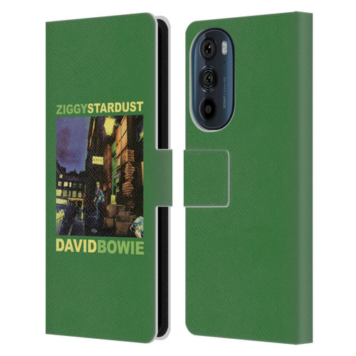 David Bowie Album Art Ziggy Stardust Leather Book Wallet Case Cover For Motorola Edge 30