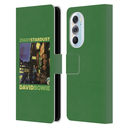 David Bowie Album Art Ziggy Stardust Leather Book Wallet Case Cover For Motorola Edge X30