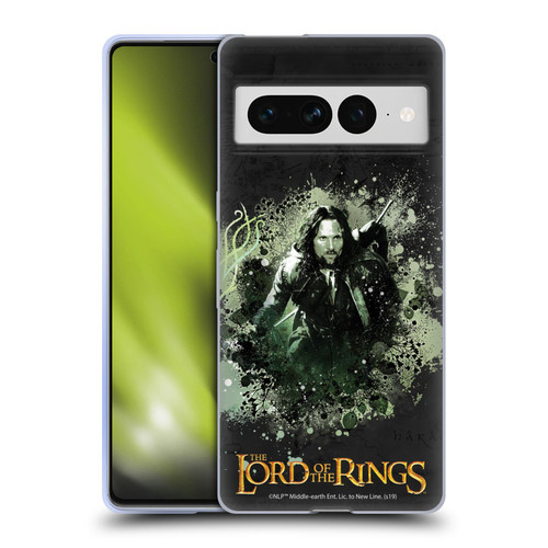 The Lord Of The Rings The Fellowship Of The Ring Character Art Aragorn Soft Gel Case for Google Pixel 7 Pro