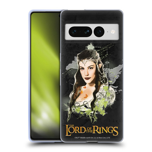 The Lord Of The Rings The Fellowship Of The Ring Character Art Arwen Soft Gel Case for Google Pixel 7 Pro