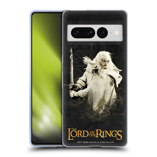 The Lord Of The Rings The Fellowship Of The Ring Character Art Gandalf Soft Gel Case for Google Pixel 7 Pro