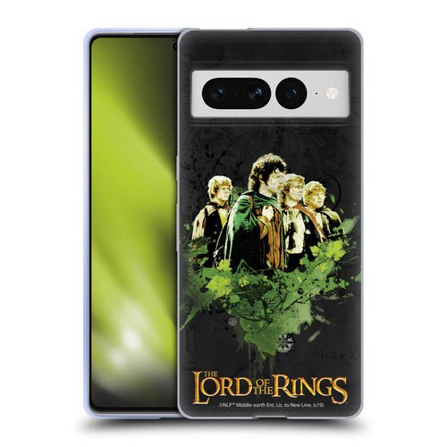 The Lord Of The Rings The Fellowship Of The Ring Character Art Group Soft Gel Case for Google Pixel 7 Pro