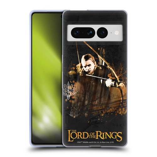 The Lord Of The Rings The Fellowship Of The Ring Character Art Legolas Soft Gel Case for Google Pixel 7 Pro