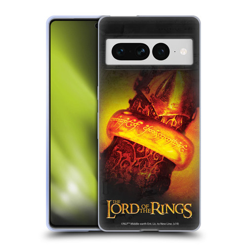 The Lord Of The Rings The Fellowship Of The Ring Character Art Ring Soft Gel Case for Google Pixel 7 Pro