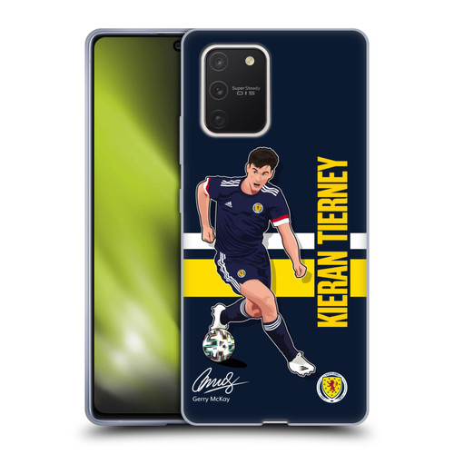 Scotland National Football Team Players Kieran Tierney Soft Gel Case for Samsung Galaxy S10 Lite