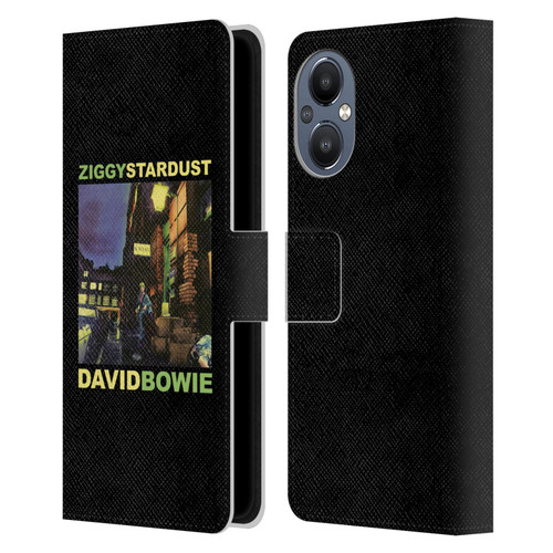 David Bowie Album Art Ziggy Stardust Leather Book Wallet Case Cover For OnePlus Nord N20 5G