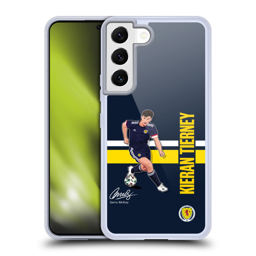 Scotland National Football Team Players Kieran Tierney Soft Gel Case for Samsung Galaxy S22 5G