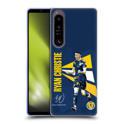 Scotland National Football Team Players Ryan Christie Soft Gel Case for Sony Xperia 1 IV