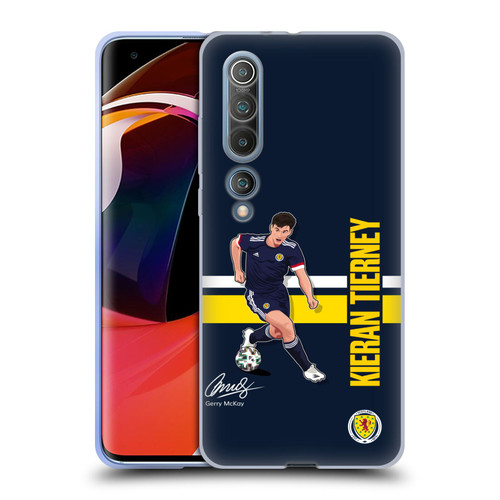 Scotland National Football Team Players Kieran Tierney Soft Gel Case for Xiaomi Mi 10 5G / Mi 10 Pro 5G