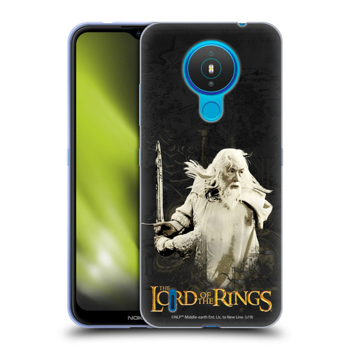 The Lord Of The Rings The Fellowship Of The Ring Character Art Gandalf Soft Gel Case for Nokia 1.4