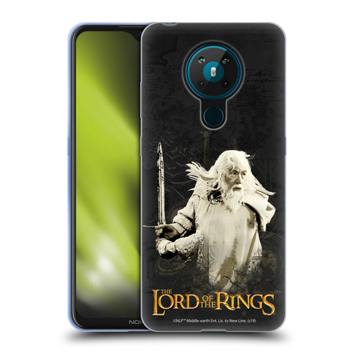 The Lord Of The Rings The Fellowship Of The Ring Character Art Gandalf Soft Gel Case for Nokia 5.3