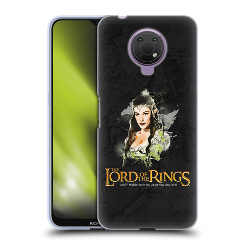 The Lord Of The Rings The Fellowship Of The Ring Character Art Arwen Soft Gel Case for Nokia G10