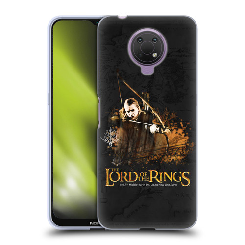 The Lord Of The Rings The Fellowship Of The Ring Character Art Legolas Soft Gel Case for Nokia G10