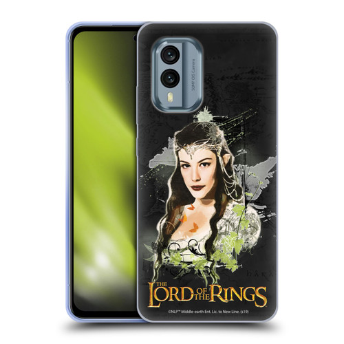 The Lord Of The Rings The Fellowship Of The Ring Character Art Arwen Soft Gel Case for Nokia X30