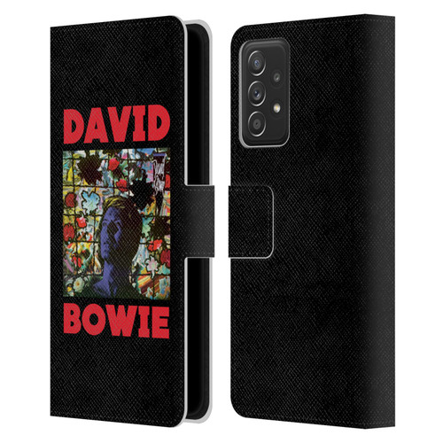 David Bowie Album Art Tonight Leather Book Wallet Case Cover For Samsung Galaxy A52 / A52s / 5G (2021)