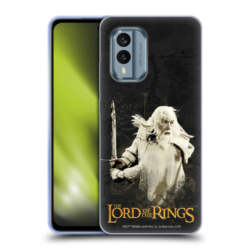 The Lord Of The Rings The Fellowship Of The Ring Character Art Gandalf Soft Gel Case for Nokia X30