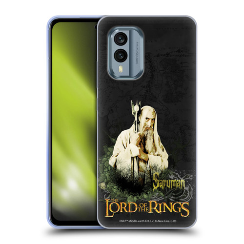 The Lord Of The Rings The Fellowship Of The Ring Character Art Saruman Soft Gel Case for Nokia X30