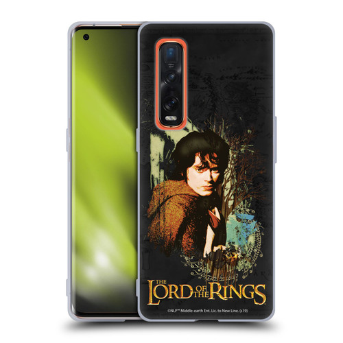 The Lord Of The Rings The Fellowship Of The Ring Character Art Frodo Soft Gel Case for OPPO Find X2 Pro 5G