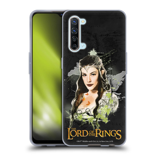 The Lord Of The Rings The Fellowship Of The Ring Character Art Arwen Soft Gel Case for OPPO Find X2 Lite 5G