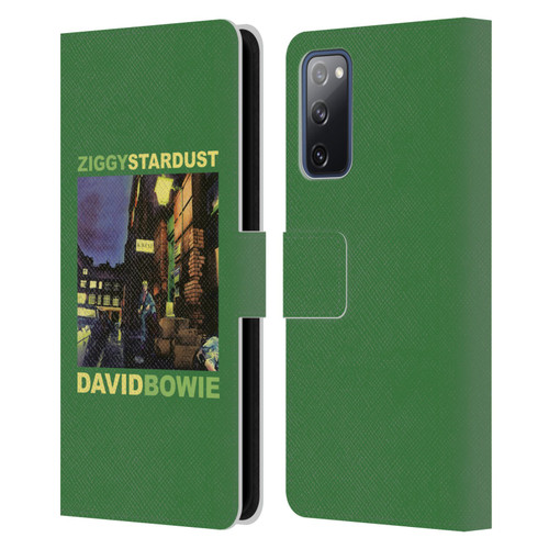 David Bowie Album Art Ziggy Stardust Leather Book Wallet Case Cover For Samsung Galaxy S20 FE / 5G