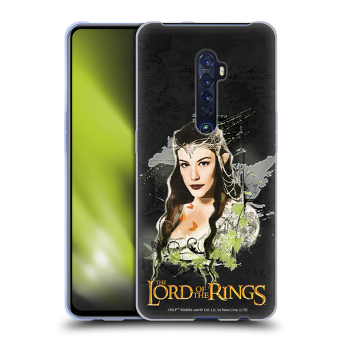 The Lord Of The Rings The Fellowship Of The Ring Character Art Arwen Soft Gel Case for OPPO Reno 2