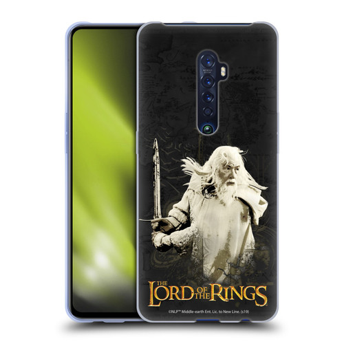 The Lord Of The Rings The Fellowship Of The Ring Character Art Gandalf Soft Gel Case for OPPO Reno 2