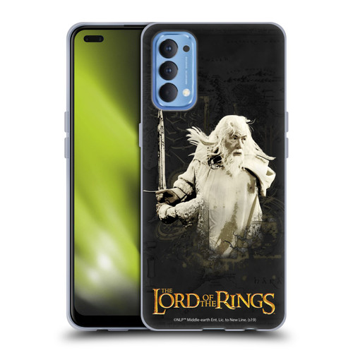 The Lord Of The Rings The Fellowship Of The Ring Character Art Gandalf Soft Gel Case for OPPO Reno 4 5G