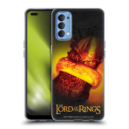 The Lord Of The Rings The Fellowship Of The Ring Character Art Ring Soft Gel Case for OPPO Reno 4 5G