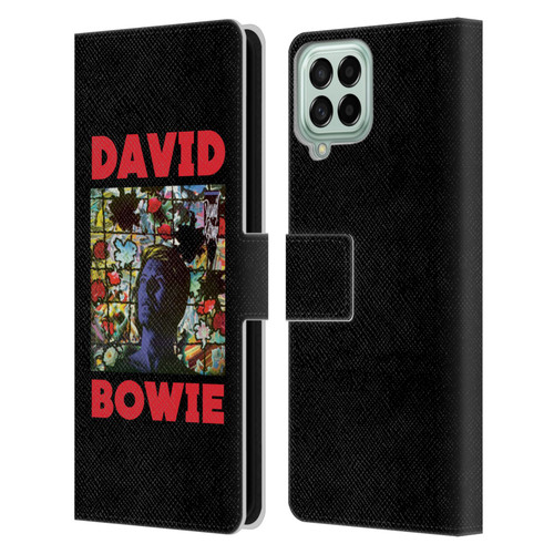 David Bowie Album Art Tonight Leather Book Wallet Case Cover For Samsung Galaxy M53 (2022)