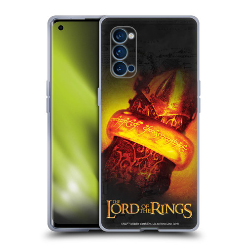 The Lord Of The Rings The Fellowship Of The Ring Character Art Ring Soft Gel Case for OPPO Reno 4 Pro 5G