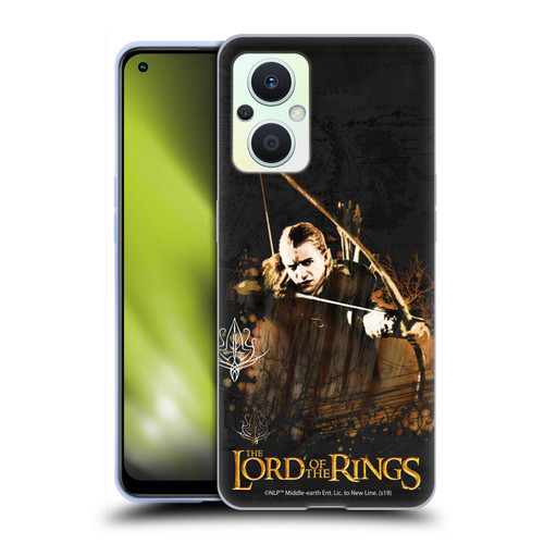 The Lord Of The Rings The Fellowship Of The Ring Character Art Legolas Soft Gel Case for OPPO Reno8 Lite