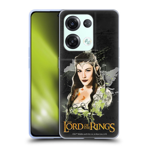 The Lord Of The Rings The Fellowship Of The Ring Character Art Arwen Soft Gel Case for OPPO Reno8 Pro