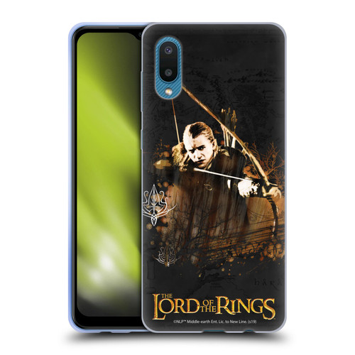 The Lord Of The Rings The Fellowship Of The Ring Character Art Legolas Soft Gel Case for Samsung Galaxy A02/M02 (2021)