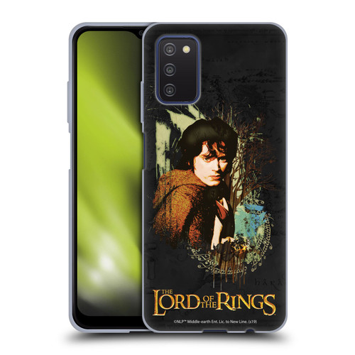 The Lord Of The Rings The Fellowship Of The Ring Character Art Frodo Soft Gel Case for Samsung Galaxy A03s (2021)