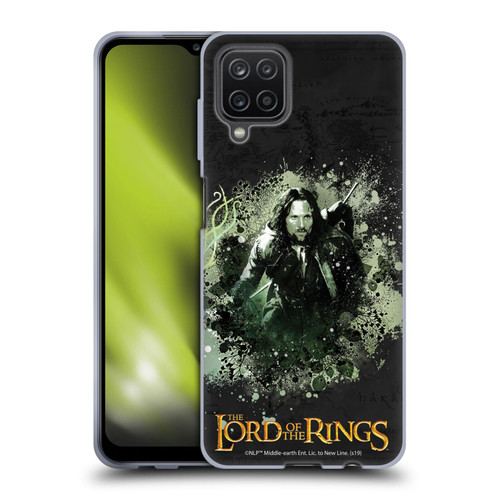 The Lord Of The Rings The Fellowship Of The Ring Character Art Aragorn Soft Gel Case for Samsung Galaxy A12 (2020)