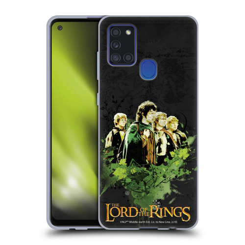 The Lord Of The Rings The Fellowship Of The Ring Character Art Group Soft Gel Case for Samsung Galaxy A21s (2020)