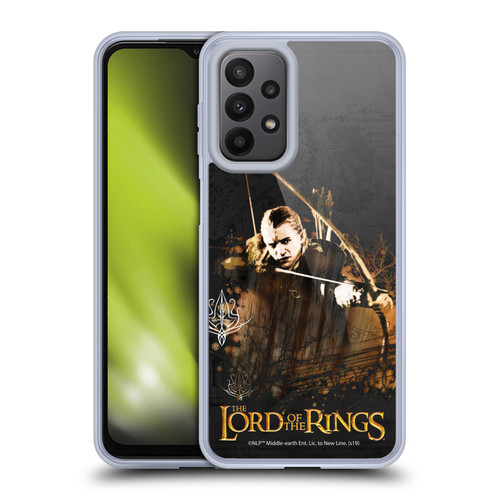 The Lord Of The Rings The Fellowship Of The Ring Character Art Legolas Soft Gel Case for Samsung Galaxy A23 / 5G (2022)