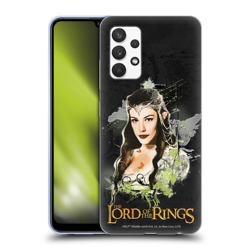 The Lord Of The Rings The Fellowship Of The Ring Character Art Arwen Soft Gel Case for Samsung Galaxy A32 (2021)