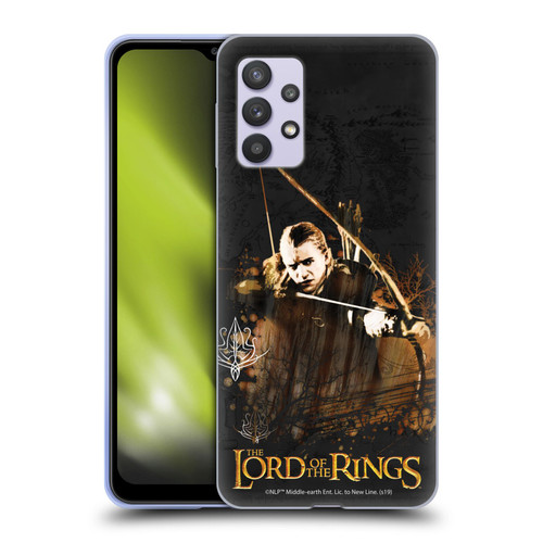 The Lord Of The Rings The Fellowship Of The Ring Character Art Legolas Soft Gel Case for Samsung Galaxy A32 5G / M32 5G (2021)