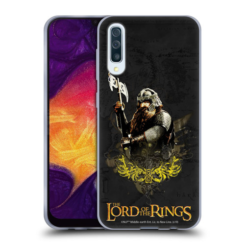 The Lord Of The Rings The Fellowship Of The Ring Character Art Gimli Soft Gel Case for Samsung Galaxy A50/A30s (2019)