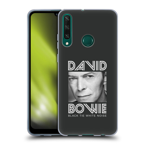 David Bowie Album Art Black Tie Soft Gel Case for Huawei Y6p