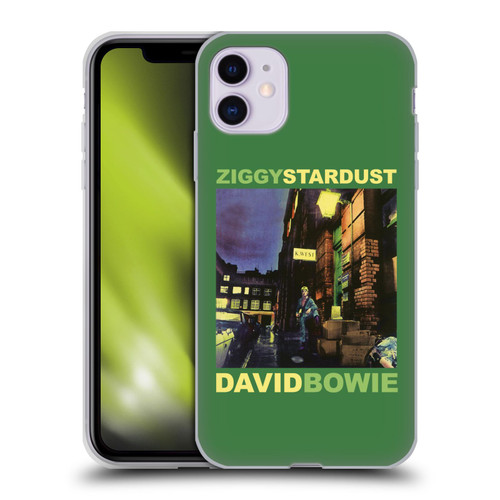 David Bowie Album Art Ziggy Stardust Soft Gel Case for Apple iPhone 11