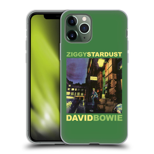 David Bowie Album Art Ziggy Stardust Soft Gel Case for Apple iPhone 11 Pro